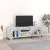 Comodă tv, alb extralucios, 150x30x50 cm, lemn prelucrat, 3 image