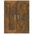 Dulap de perete, stejar fumuriu, 69,5x32,5x90 cm lemn prelucrat, 5 image