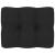 Pernă canapea din paleți, negru, 50x40x12 cm, 2 image
