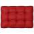 Pernă canapea din paleți, roșu, 120 x 80 x 12 cm, textil, 2 image