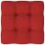 Pernă canapea din paleți, roșu, 50x50x12 cm