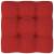 Pernă canapea din paleți, roșu, 70x70x12 cm, 2 image