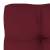 Pernă canapea din paleți, roșu vin, 70 x 70  x 12 cm, 4 image