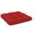 Pernă pentru canapea din paleți, roșu, 80 x 80 x 12 cm, 5 image