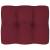 Pernă pentru canapea din paleți, roșu vin, 50 x 40 x 12 cm