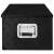 Cutie de depozitare, negru, 90x47x33,5 cm, aluminiu, 3 image