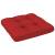 Pernă pentru canapea din paleți, roșu, 58x58x10cm, 3 image