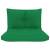 Perne de canapea din paleți, 2 buc. verde, material textil, 3 image