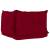 Perne pentru canapea din paleți 3 buc, roșu vin, textil, 4 image