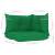 Perne pentru canapea din paleți 3 buc. verde, material textil, 6 image