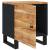 Noptiere, 2 buc., 40x33x46 cm, lemn masiv de acacia, 9 image