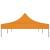 Acoperiș pentru cort de petrecere, portocaliu, 6x3 m, 270 g/m², 4 image