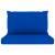 Perne pentru canapea din paleți, 2 buc., albastru, textil, 3 image