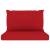 Perne pentru canapea din paleți, 2 buc., roșu, textil, 3 image