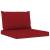 Perne pentru canapea din paleți, 2 buc., roșu vin, textil, 2 image