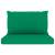 Perne pentru canapea din paleți, 2 buc., verde, textil, 3 image