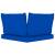 Perne pentru canapea din paleți, 3 buc., albastru, textil, 5 image