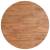 Blat de masă rotund maro deschis Ø50x1,5 cm lemn stejar tratat, 2 image