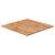 Blat masă pătrat maro deschis 50x50x1,5cm lemn stejar tratat