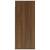 Dulap de perete, stejar maro,80x33x80 cm, lemn prelucrat, 4 image