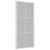 Ușă de interior, 93x201,5 cm, alb, sticlă mată și aluminiu, 2 image