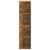 Dulap colțar, stejar fumuriu, 33x33x132 cm, lemn prelucrat, 3 image
