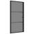 Ușă de interior, 102,5x201,5 cm, negru, sticlă esg și aluminiu, 2 image
