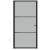 Ușă de interior, 102,5x201,5 cm, negru, sticlă mată și aluminiu, 3 image