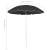 Umbrelă de soare pentru exterior, stâlp din oțel, antracit, 180 cm, 5 image