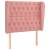 Tăblie de pat cu aripioare, roz, 103x23x118/128 cm, catifea, 2 image