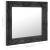 Oglindă de perete în stil baroc, negru, 50 x 50 cm, 6 image
