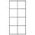 Ușă glisantă cu set feronerie 102,5x205 cm sticlă esg/aluminiu, 5 image