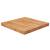 Blat masă pătrat maro deschis 50x50x4 cm lemn stejar tratat