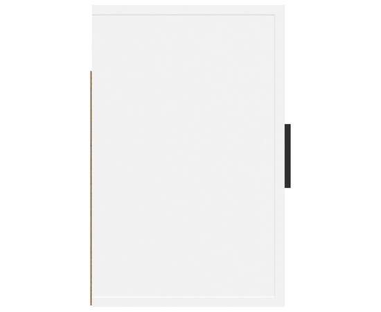 Noptiere de perete, 2 buc., alb, 50x36x47 cm, 8 image