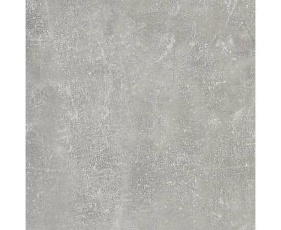 Servantă, gri beton, 80x30x106 cm, lemn compozit, 7 image