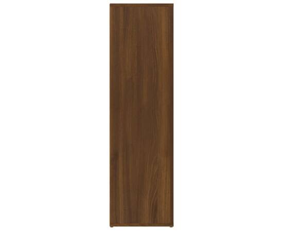 Servantă, stejar maro, 80x30x106 cm, lemn compozit, 6 image