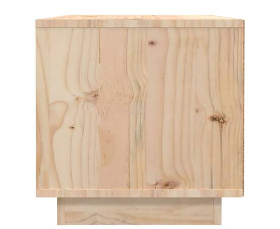 Noptiere, 2 buc., 40x34x35 cm, lemn masiv de pin, 7 image