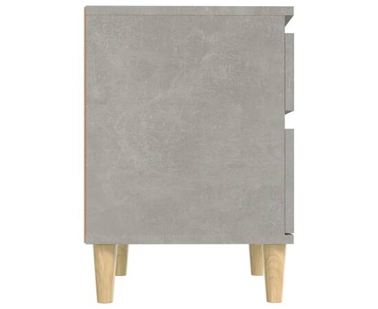 Noptiere, gri beton, 40x35x50 cm, 6 image