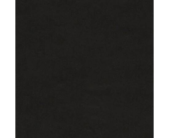 Scaun de bucătărie, negru, catifea, 5 image