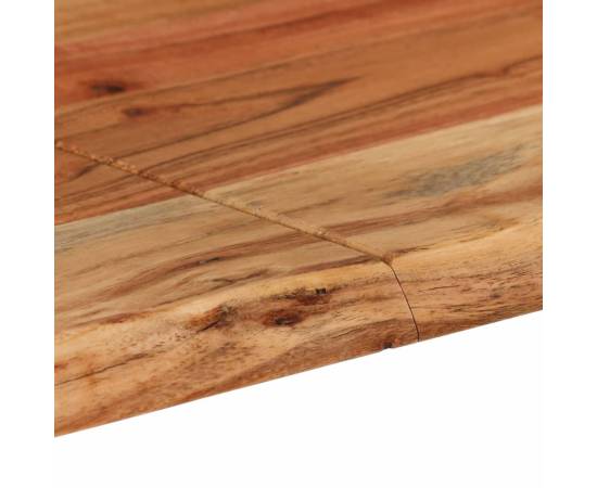 Masă de bucătărie, 140x70x76 cm, lemn masiv de acacia, 6 image