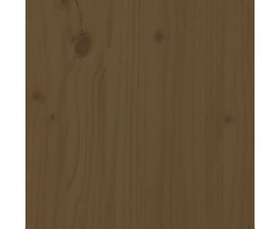 Birou, maro miere, 110x50x75 cm, lemn masiv de pin, 10 image