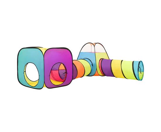 Cort de joacă pentru copii, 250 bile, multicolor, 190x264x90 cm, 4 image