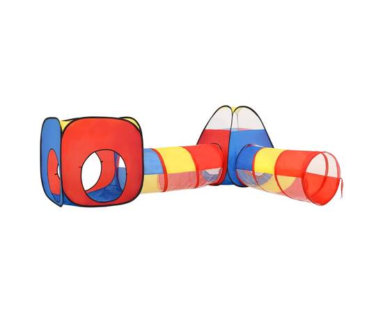 Cort de joacă pentru copii, 250 bile, multicolor, 190x264x90 cm, 4 image