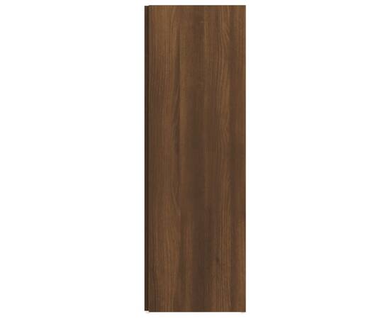 Dulap colțar, stejar maro, 33x33x100 cm, lemn compozit, 6 image