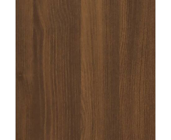 Dulap colțar, stejar maro, 33x33x100 cm, lemn compozit, 7 image