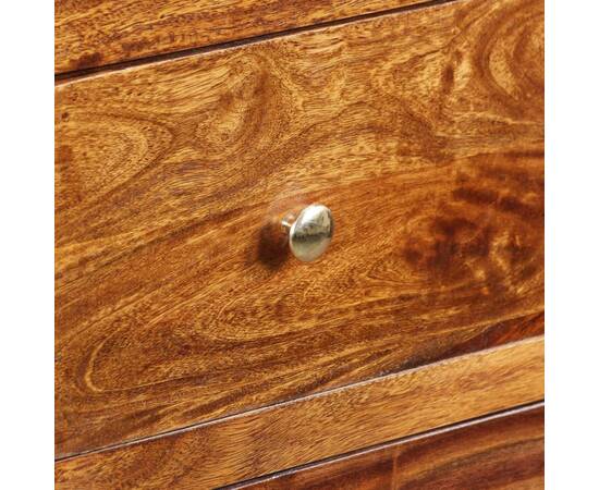 Dulap lateral, lemn masiv de sheesham, 60 x 35 x 76 cm, 2 image
