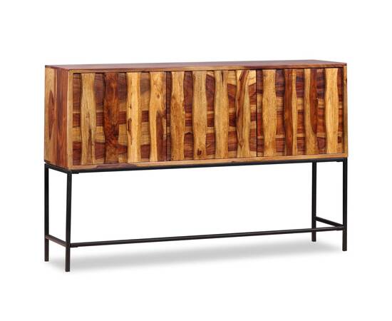 Servantă din lemn masiv de palisandru, 120 x 30 x 80 cm, 4 image