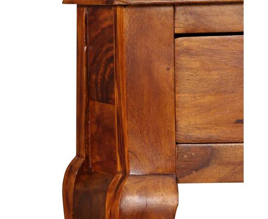 Masă consolă din lemn masiv de sheesham, 90 x 32 x 76 cm, 8 image