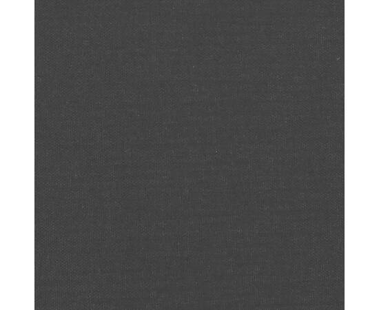 Pat box spring cu saltea, negru, 100x200 cm, textil, 9 image