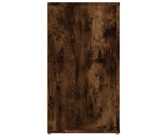Servantă, stejar fumuriu, 100x33x59,5 cm, lemn compozit, 7 image